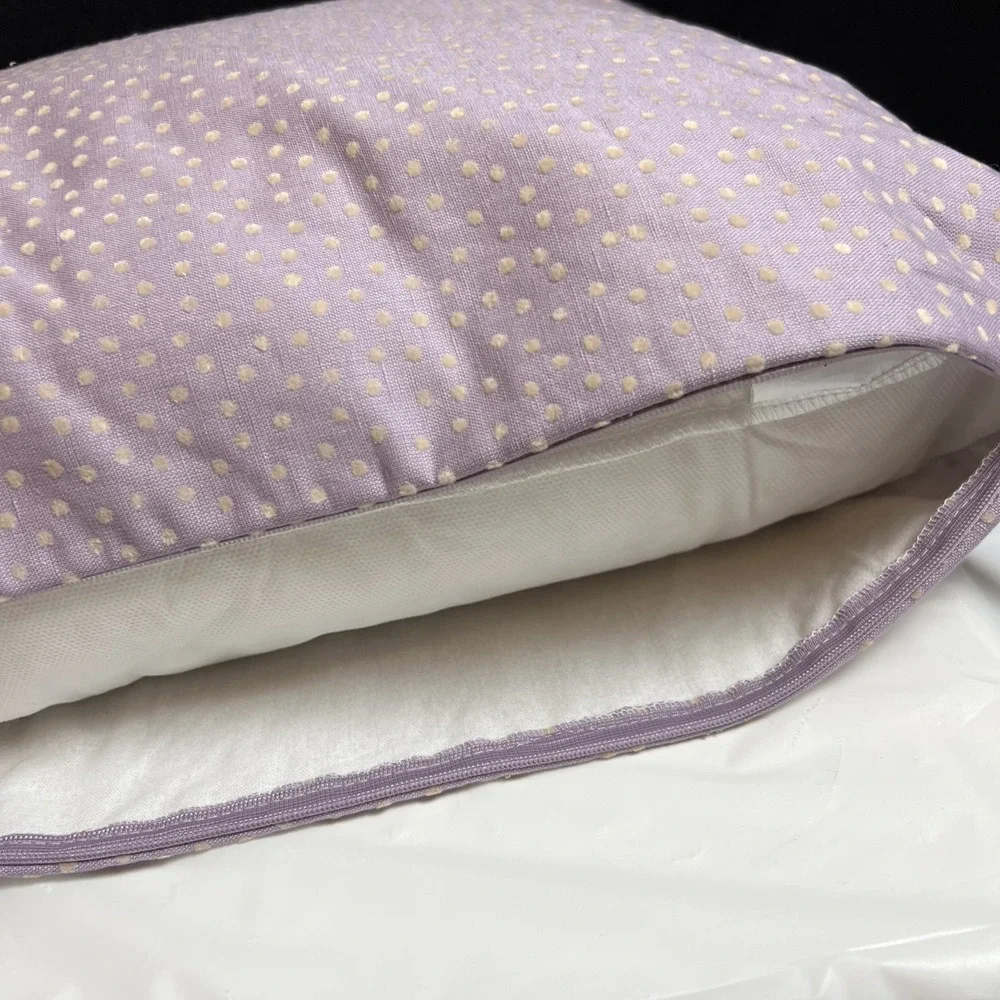 Kate Spade Light Purple Throw Pillow Poolside Dot 15 X 20